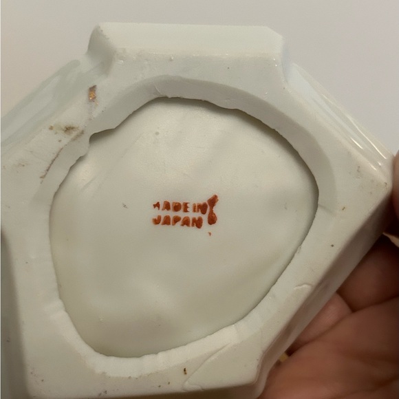 Vintage Japanese luster ware mini ashtray. - Picture 6 of 8